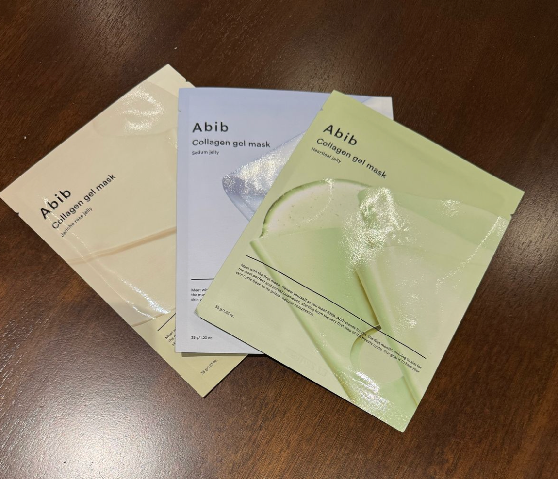 Set de 3 Mascarillas Abib Collagen Gel – Elasticidad, Hidratación y Reafirmación Total | Aura Coreana