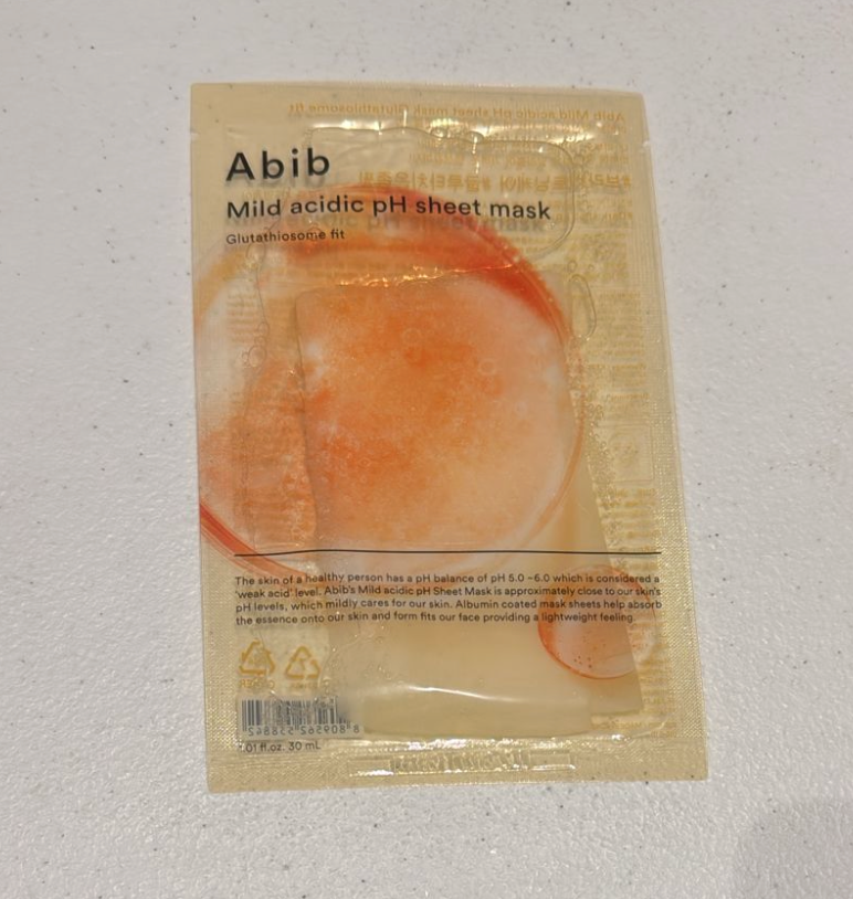Set de 5 Mascarillas Abib Mild Acidic pH – Equilibrio, Calma y Hidratación para Todo Tipo de Piel | Aura Coreana