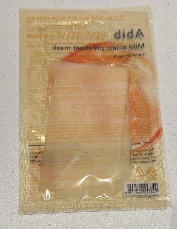 Set de 5 Mascarillas Abib Mild Acidic pH – Equilibrio, Calma y Hidratación para Todo Tipo de Piel | Aura Coreana