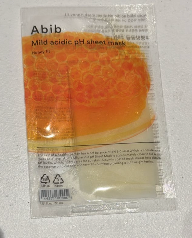 Mascarilla Abib pH Ácido Suave Honey Fit – Nutrición, Suavidad y Fortalecimiento | Aura Coreana