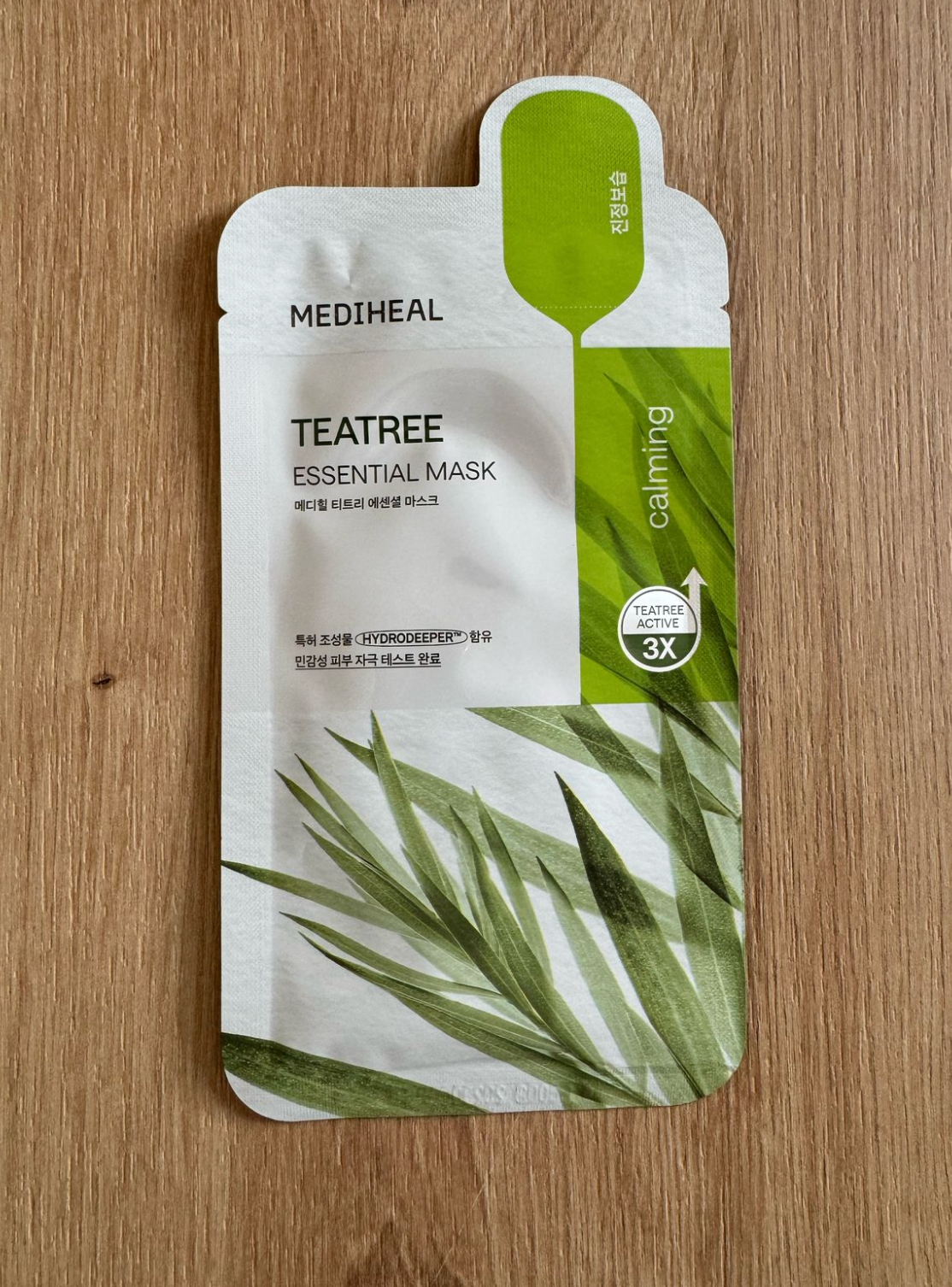 Mascarilla Coreana MEDIHEAL Teatree – Control de Grasa & Calma Antibrotes | Aura Coreana