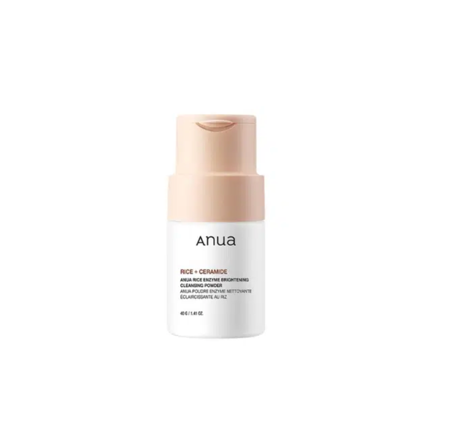 ANUA Rice + Ceramide Enzyme Brightening Cleansing Powder — Polvo Enzimático Limpiador (40g)
