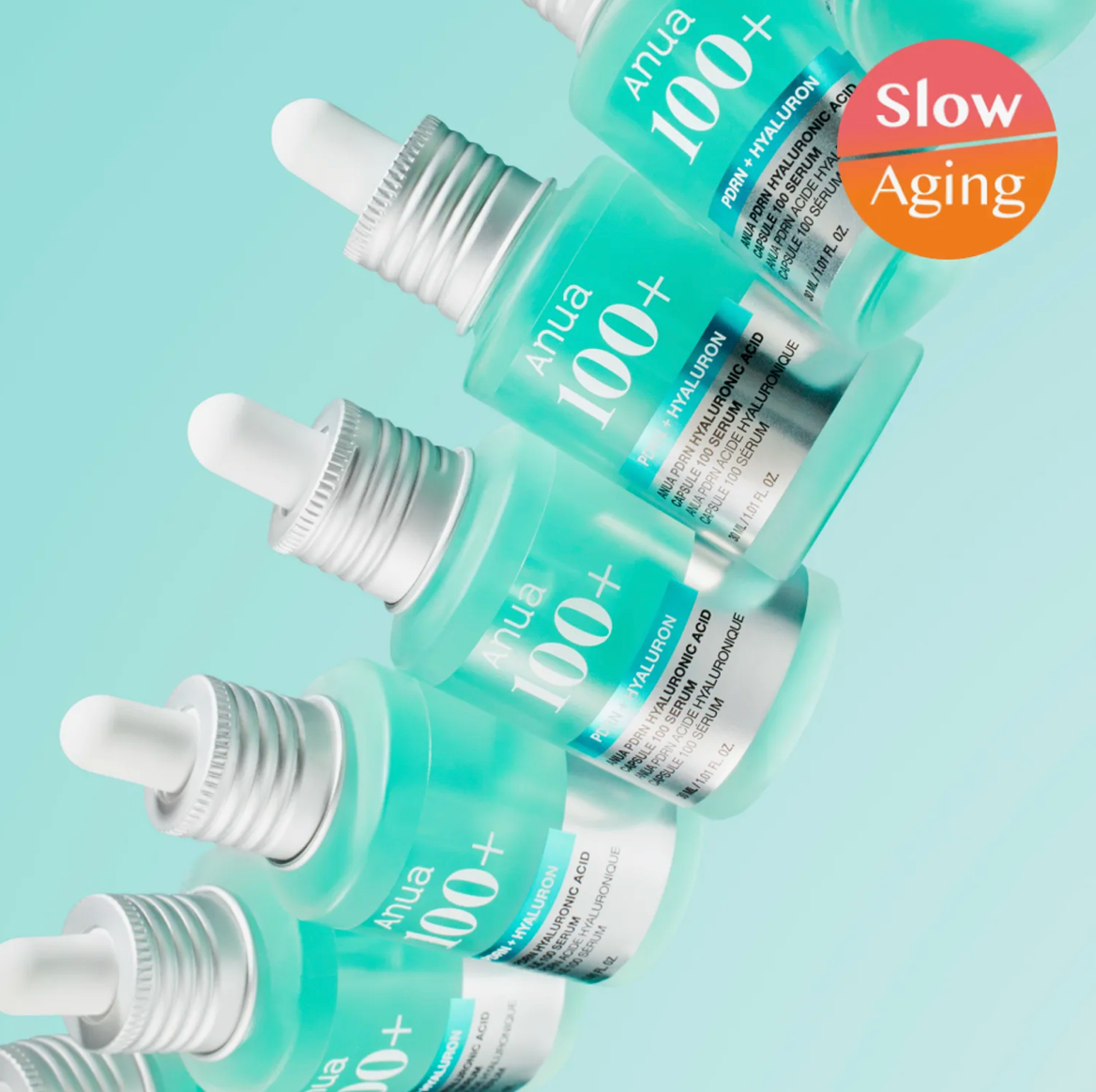 Anua PDRN Hyaluronic Capsule 100 Serum 30ml Refill Set