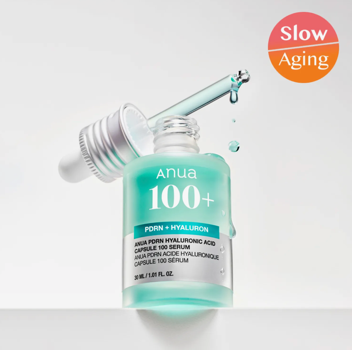 Anua PDRN Hyaluronic Capsule 100 Serum 30ml Refill Set