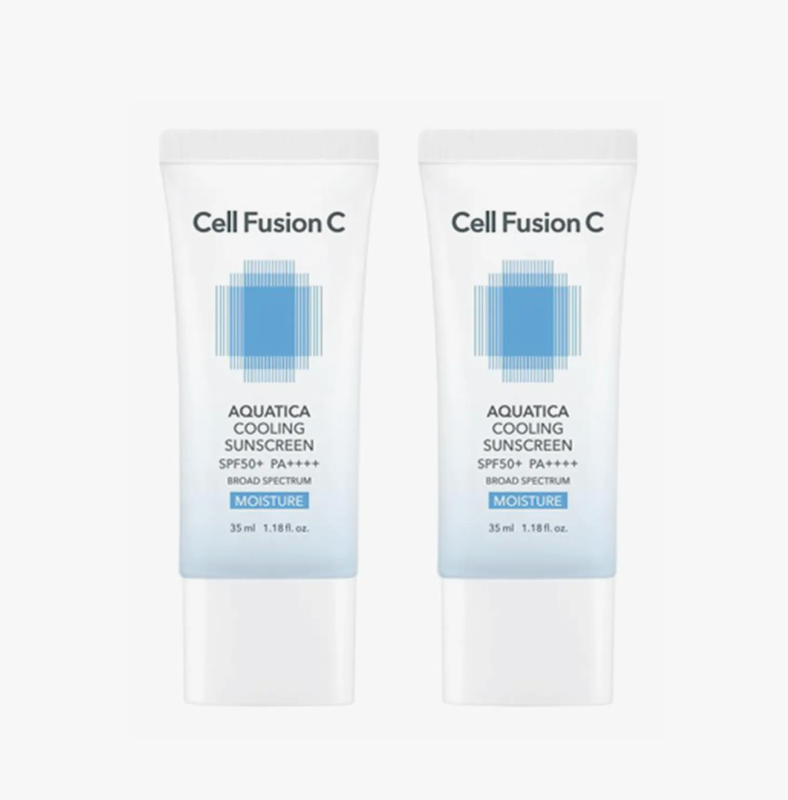 Cell Fusion C Aquatica Cooling Sunscreen 35ml Double Pack