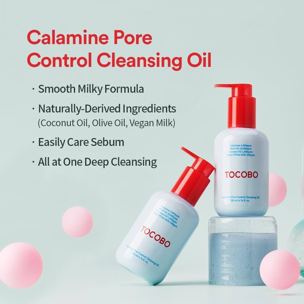 Tocobo Calamine Pure Control Cleansing Oil – 200ml