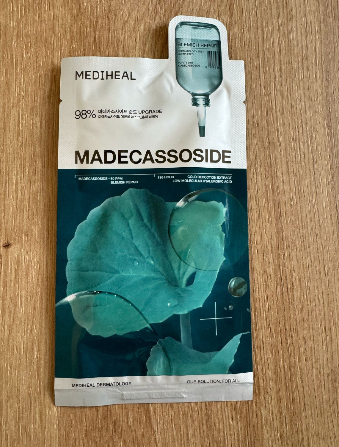 Mascarilla Coreana MEDIHEAL Madecassoside – Calma, Repara y Protege la Piel Sensible | Aura Coreana