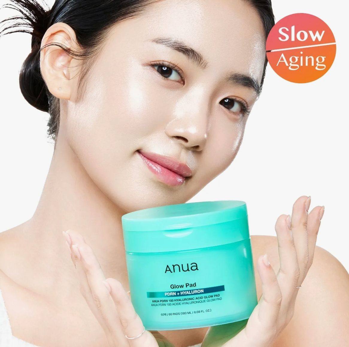 Anua PDRN 100 Hyaluronic Acid Glow Pad 60P
