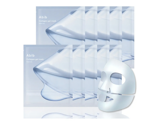 Máscara Facial Abib De Colágeno Gel Mask Sedum Jelly 10 Hojas