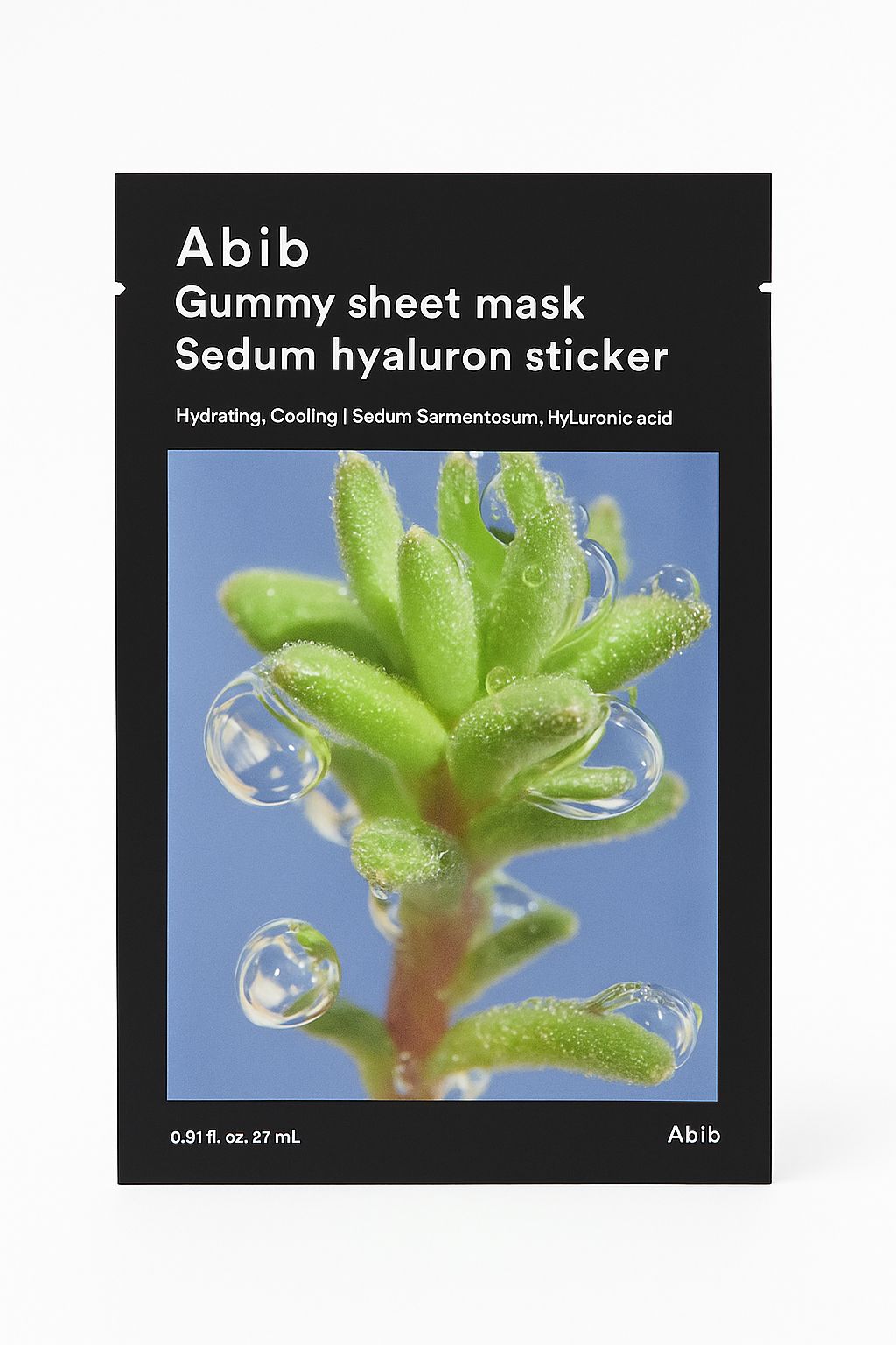 Mascarilla Abib Gummy Sheet Sedum Hyaluron – Hidratación & Efecto Calmante Instantáneo | Aura Coreana